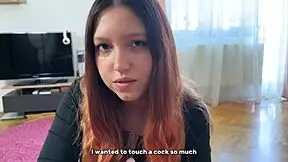 i can't believe i just pumped a huge creampie load deep inside my chubby step sister's tight shaved pussy