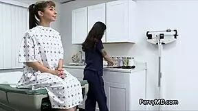 i can’t believe doctor’s checkup turned into a wild threesome