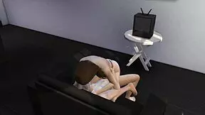 Emotional journey as step siblings share intimate first time, losing virginity in Sims 4 part 2