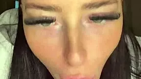 horny british girl masturbates with toy