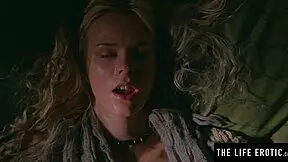 Stunning Blonde Drenched In Sweat Masturbates To Orgasm