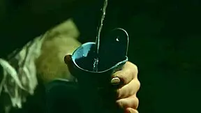 Stunning Blonde Drenched In Sweat Masturbates To Orgasm