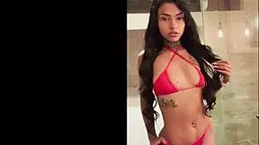 skinny colombian latina slut hints at first-time anal in steamy porn casting session