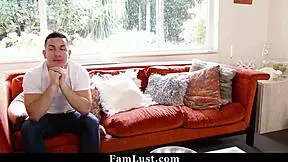 creepy brother fucks step-sister? pov with big cock and small tits!