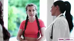 Wow, our tiny 18+ neighbor girl next door craves some intense pussy licking action!