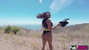 Luna Star gets fucked hard with sloppy bj during her vacation wow!