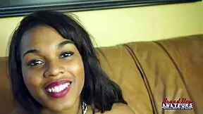 Skylar feels intense pleasure as he rims her and toys her clit.