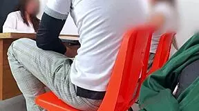 mexican teacher demands students' bodies for passing the extra exam in classroom