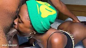 Small body big engine takes big cock in cowgirl blowjob.