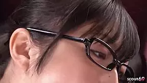 young japanese secretary seduces boss for blowjob and titjob 😘