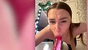 Hey, suck my cock then take it deep in your ass with fisting, says webcam girl vikusik22a