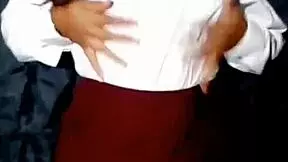 mexican girl sends school video