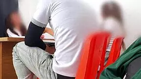 mexican teacher demands students' bodies for passing the extra exam in classroom