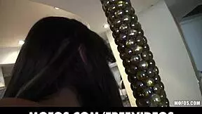 petite brunette girlfriend wants to make a sex tape with her man