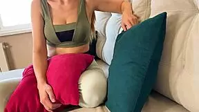 I had to fuck mom's russian friend to keep my secret with big tits and ass conversations