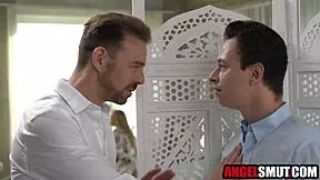 Step Family Engages In Intense Orgy Action