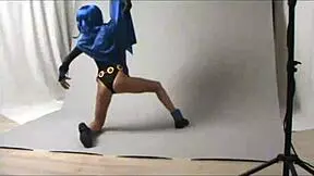 Is this amateur raven cosplay in public?