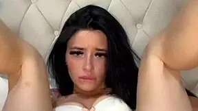 Hey, check out this slutty British girlfriend giving a horny solo dildo show with toys in pov