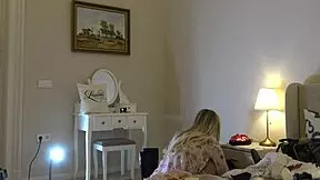 beautiful raver gives director handjob