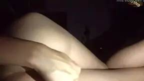 hot teen 18+ masturbates with bottle for anal at night