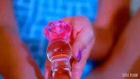 Whoa, this sexy latin brunette teen is flaunting her big ass in a white thong under that tight blue dress 😍