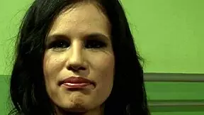 i domnated and tied up the girl, creampied her shaved pussy in bondge