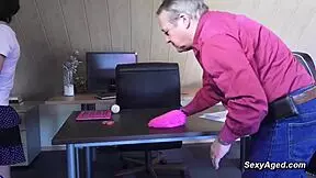 Busty Ukrainian Teen 18+ Fucked By Old Man In Cowgirl Position