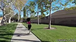 milf licks teen ass for granny