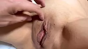 Amateur asian wife licks pink pussy 212 days after virginity loss