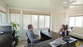 loan4k babe gets fucked for expensive trip cash