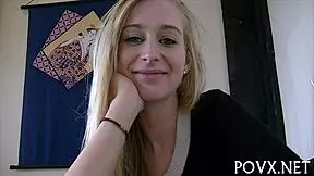 girlfriend cant live without blowjobs and wild rough sex with her tight teen pussy 😘