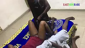 hey, let's do a wild threesome on the family bed with my husband and his brother, getting creampied hard