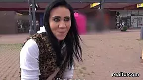 adorable czech girl seduced in shopping centre pov