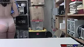 so this non-working pornstar gets caught shoplifting and has to deal with the lp officer