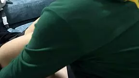 licking pure girl's fragrant sweet pussy with anal play