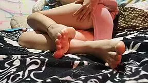 Barely Haloed and Fully Tempting Teen in Homemade Scene