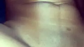 in this homemade scene, a colombian latina bride with a big ass teases her skinny partner