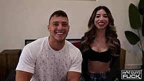 Hey, Can This Thick Cock Jock Ruin Your Tiny Latina Pussy in Doggystyle?