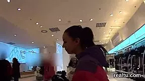 Exceptional Czech Chick Tempted and Shagged in Shopping Centre?