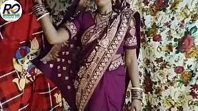 Bhabhi forbereder seg modig til hard fitteknull av svoger