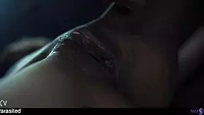 Wild girls fuck hard in slime! Pussy licking and squirting everywhere with screams!