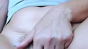 Solo girl enjoys a relaxing masturbation session.