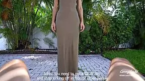 step mom caught step son jerking and helped him cum