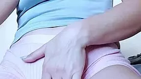 Solo girl enjoys a relaxing masturbation session.