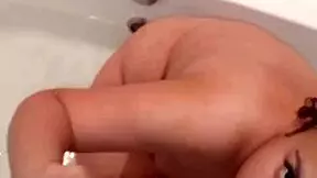 Chubby teen sucks cock then gets fucked hard