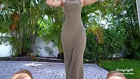 step mom caught step son jerking and helped him cum