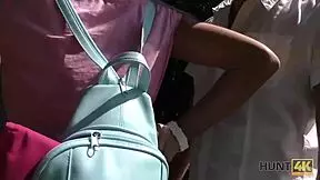 Ella nearly loses her wallet but finds wild sex with a European teen in high-definition reality pov, involving licking and blowjob for cash in Czech cuckold pickup.