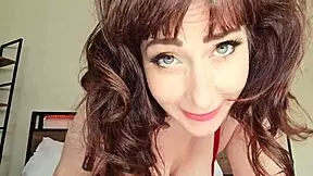 Redhead melody mynx enjoys young studs attention