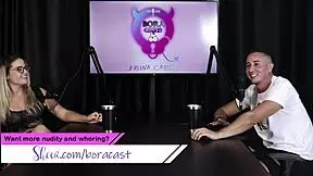 Blonde Brazilian Girlfriend Exposes Polyamorous Desires In Sheer Red.