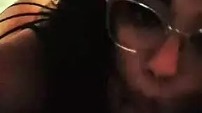 i'm bored so i ask my husban to suck his cock in the dorm